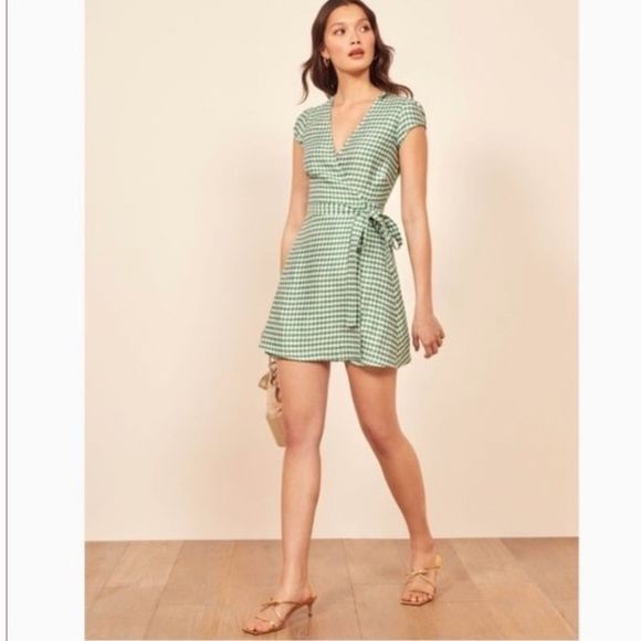 REFORMATION Rodin Warp Dress - Picture 5 of 5